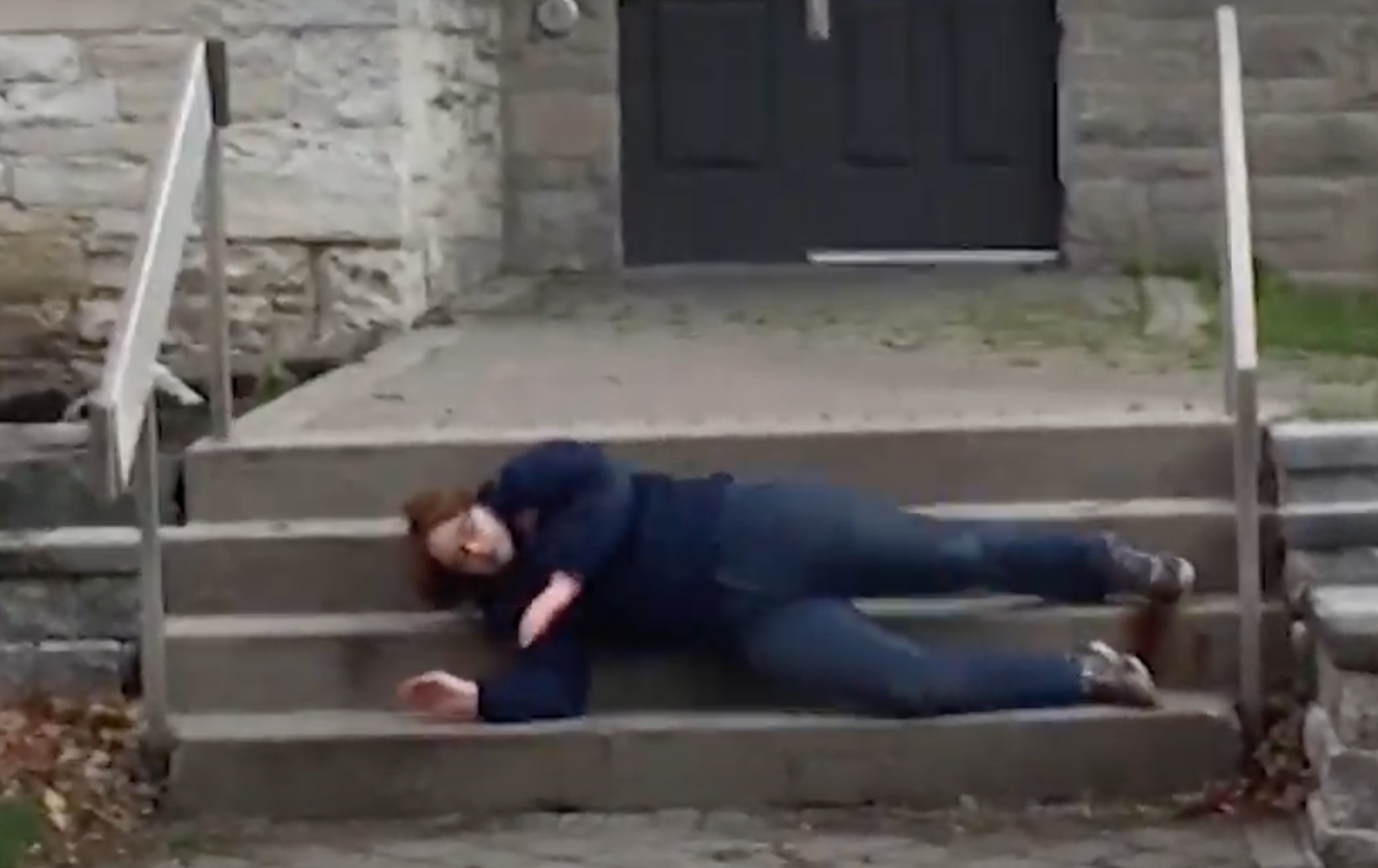 Portia Chapman's Performance Art Video: "Rolling on Campus: An Odyssey of Courage"